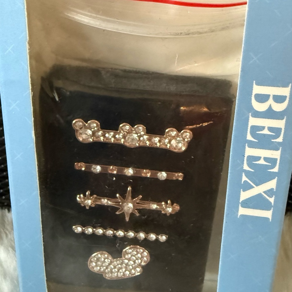 Beexi Disney Rhinestone Watch Clip Set - Gold - Picture 5 of 6